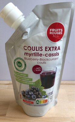 Coulis extra myrtille-cassis