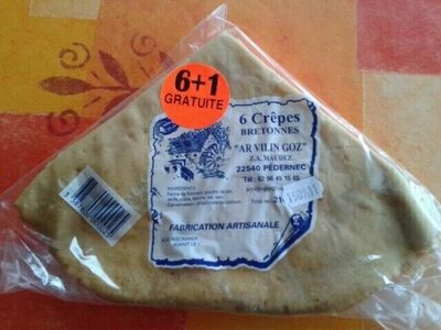6 Crêpes Bretonnes
