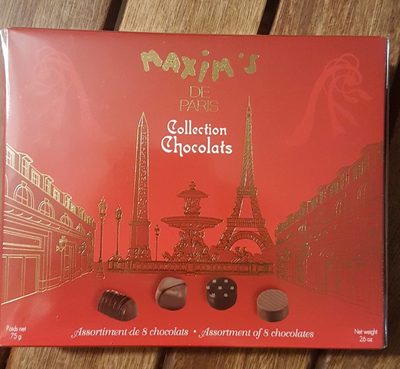 Assortiment de chocolats Maxims