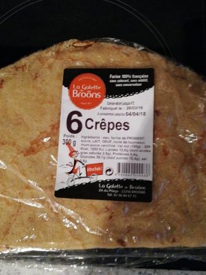 6 Crepes moelleuses Broons