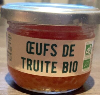 Œufs de truite bio