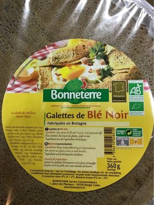 Galettes de ble noir