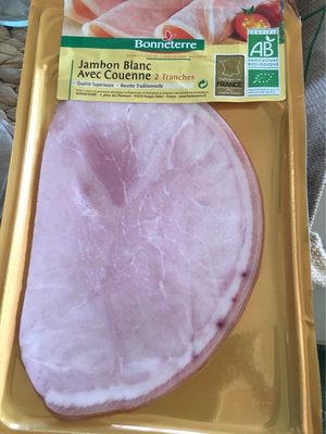 Jambon Sup Blanc 2 Tranches Avec Couenne