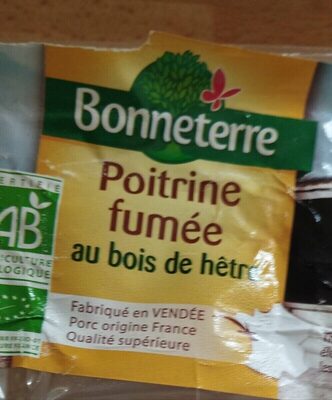 Poitrine de porc fumée au bois de hêtre