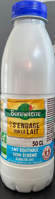 Lait demi écremé