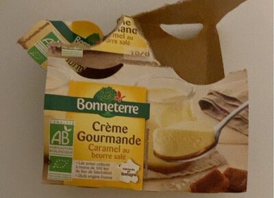 Creme gourmande caramel au beurre salé