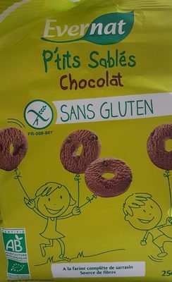 P'tits sablés chocolat sans gluten