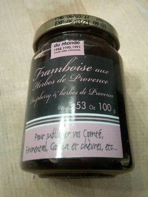 Framboise aux herbes de Provence