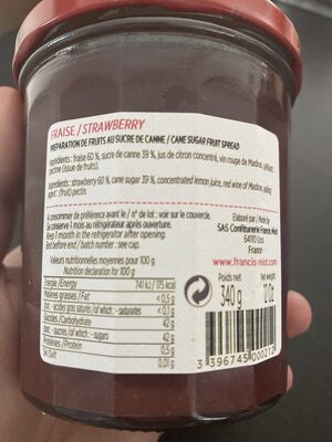 Confiture De Fraise