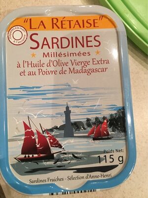 Sardines la rétaise