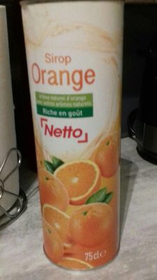 Sirop d'orange