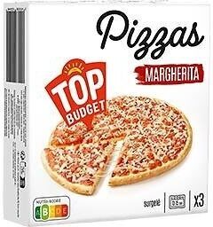 Pizza Margherita x3 surgelées 900g TB