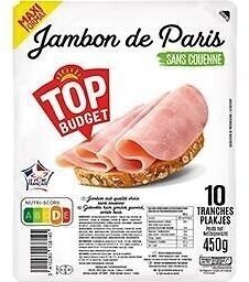Jambon choix de paris dd 10t 450g