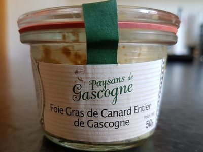 Foie gras de canard entier de Gascogne