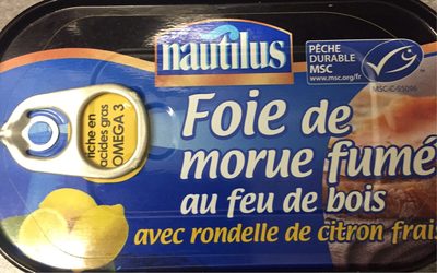 Foie de morue fume
