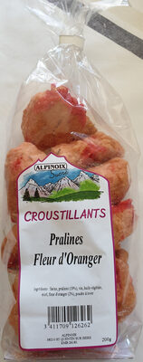 Croustillants pralines fleur d'oranger