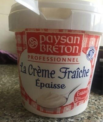 La crème fraîche épaisse
