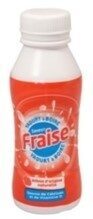 Yaourt à boire fraise