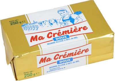 Ma crémière beurre doux à 60% de matière grasse