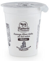 Fromage blanc battu au lait entier
