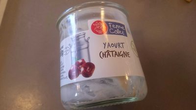 Yaourt châtaigne
