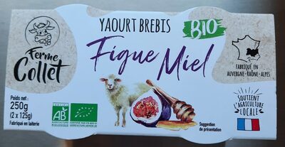 Yaourt brebis figue miel