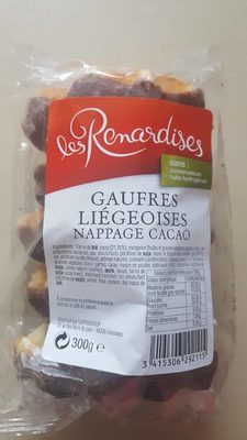 Gaufres liégeoises nappage cacao