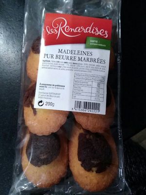 Madeleines Pur Beurre Marbrées