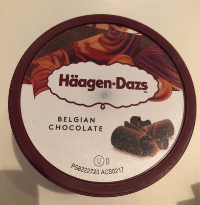 Crème glacée chocolat au chocolat Belge
