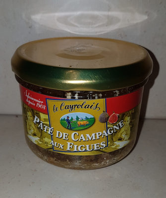 paté de campagne aux figues