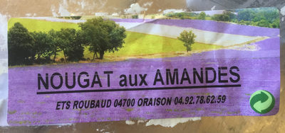 Nougat aux Amandes