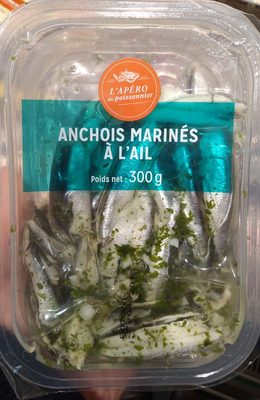Anchois marinés à l'ail