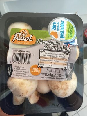 Champignons de Paris Blanc