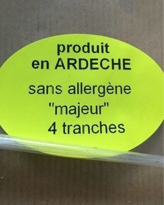 Ets Gueze jambon cuit supérieur 4 tranches