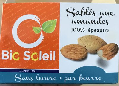 Sablés aux amandes 100% épeautre