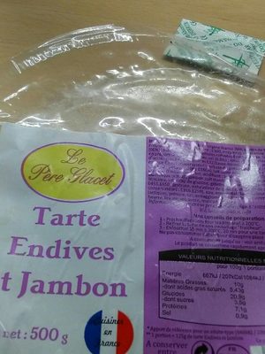 Tarte endive et jambon