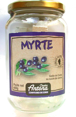Gelée de Myrte au sucre de canne