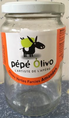 Olives vertes farcies amandes