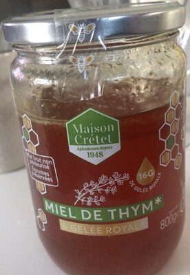 Miel de thym & Gelée Royale