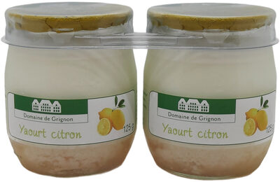 Yaourt citron