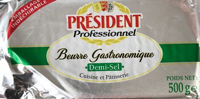 Beurre Demi-sel Plaquette