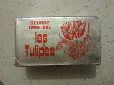 Beurre demi-sel Les Tulipes
