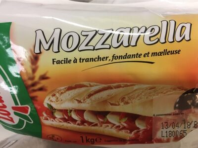 Mozzarella Pain Souple 22 %