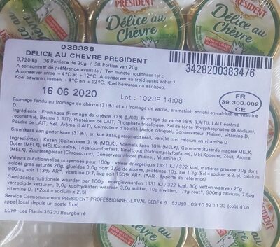 Délice au chèvre