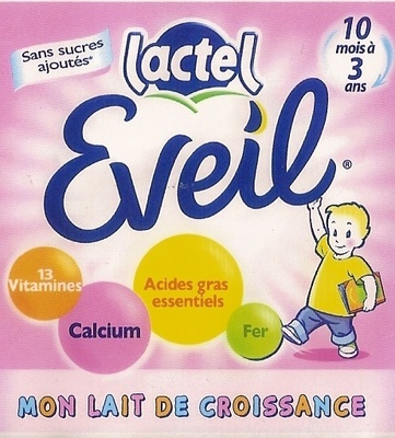 Eveil, Mon Lait de Croissance