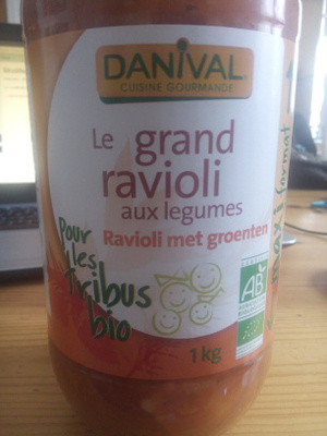 Le grand Ravioli aux Légumes