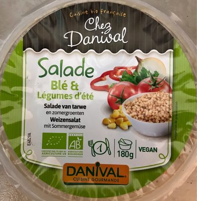Salade blé et légumes d'été