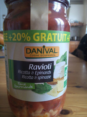 Ravioli Ricotta & Epinards