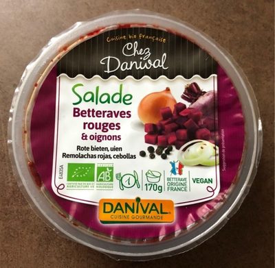 Salade de Betterave Rouge et oignon