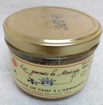 Terrine de cerf à l'Armagnac